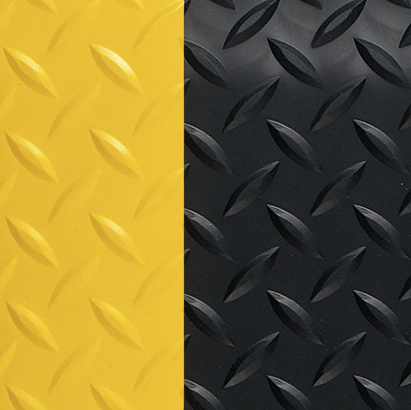 Black with Yellow Border