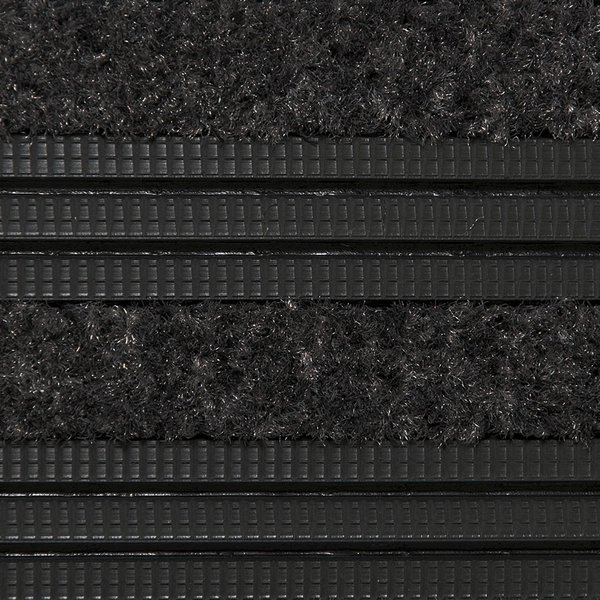 Black vinyl with Smoke 608 carpet